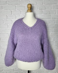 SWETER LILA