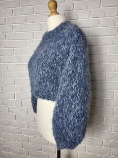 SWETER NIEBIESKA SPLOTKA - obrazek 4