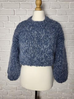 SWETER NIEBIESKA SPLOTKA